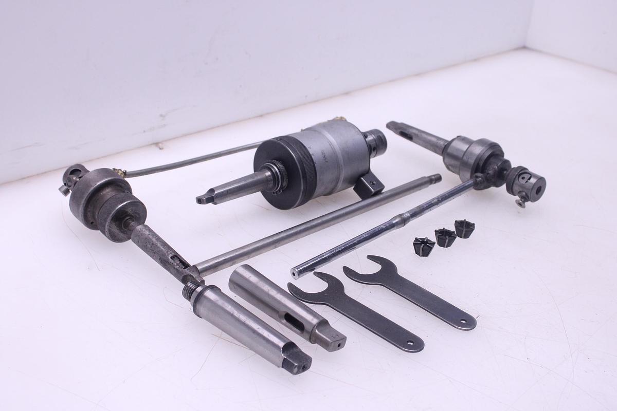 Usado Lote Cabezal Roscador Reversible - 3 Unidades