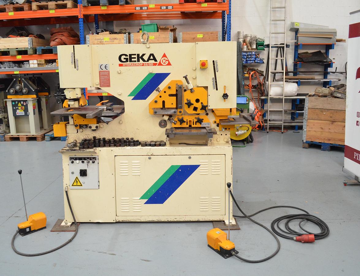 Usado Punzonadora Geka Hydracrop 55 SD