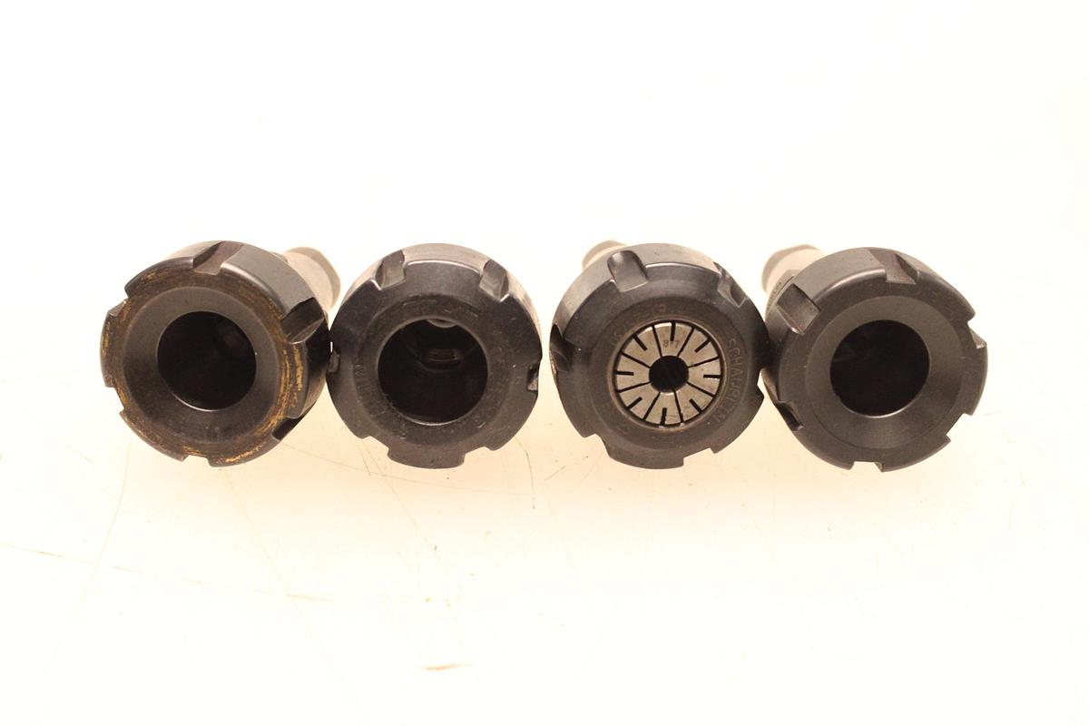 Usado Lote Portapinzas Sistema de Cambio Rápido ECR SCHAUBLIN - 8 Unidades