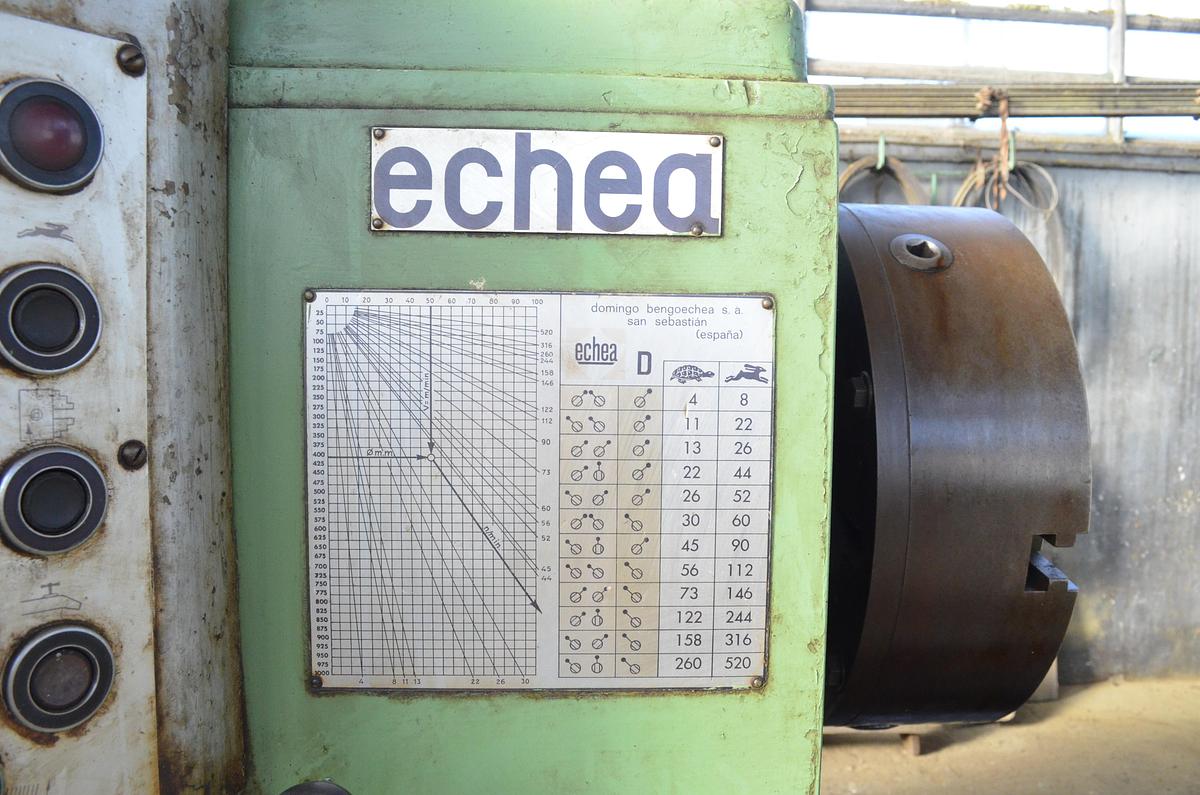 Usado Torno ECHEA D500 6000mm e.p