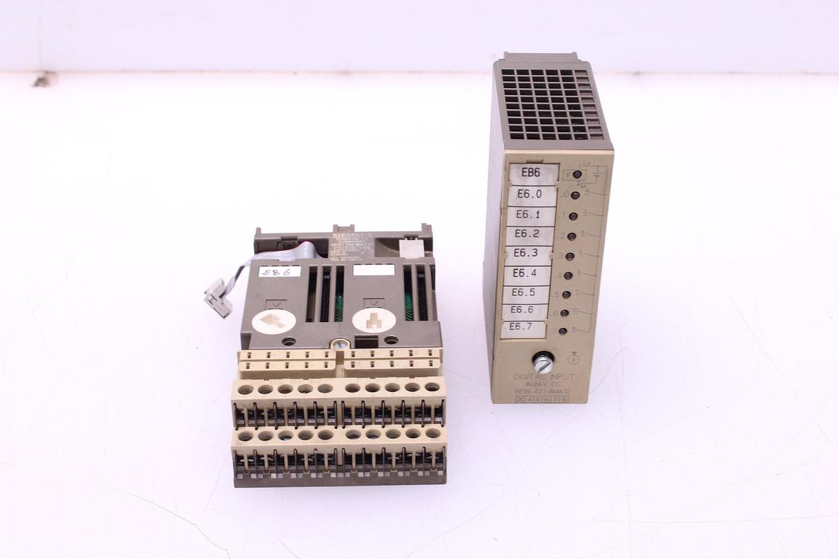 Usado Modulo BUS + Modulo Entrada Digital SIEMENS SIMATIC S5