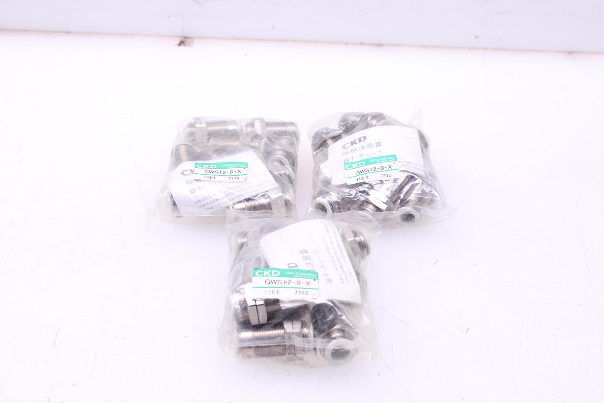 Usado Racores Pasamuros M12 + Rosca M22x1 - 30 Unidades CKD GWS12-0-X