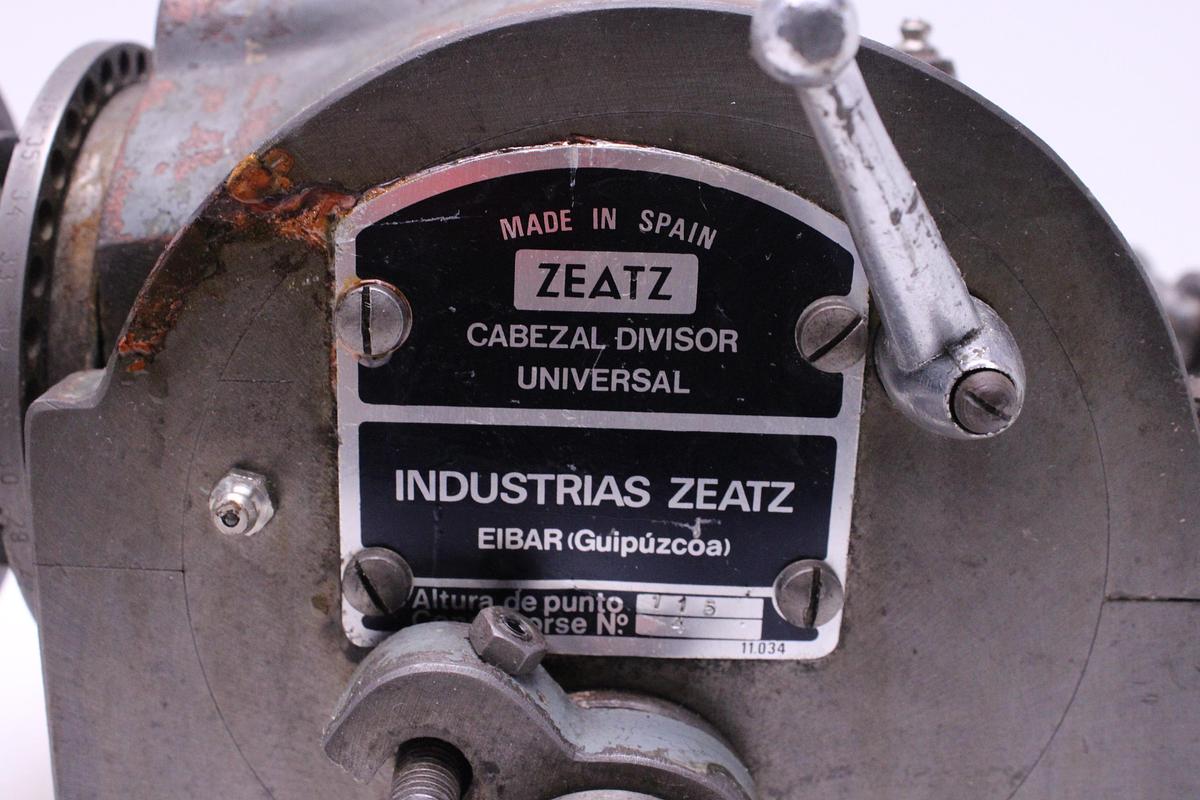 Usado Cabezal Divisor Universal ZEATZ