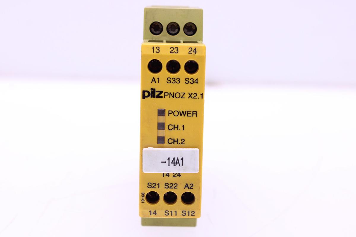 Usado Relé Seguridad Pilz PNOZ X2.1 2S