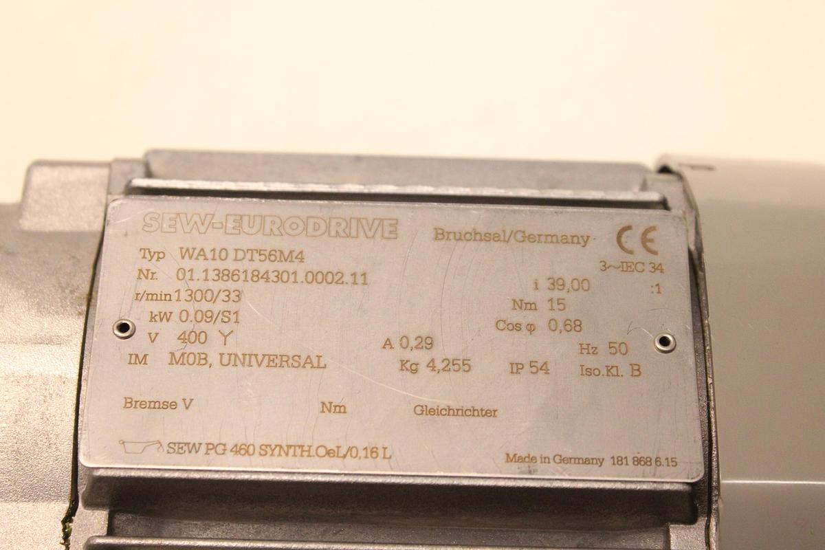 Usado Servomotor SEW-EURODRIVE WA10DT56M4