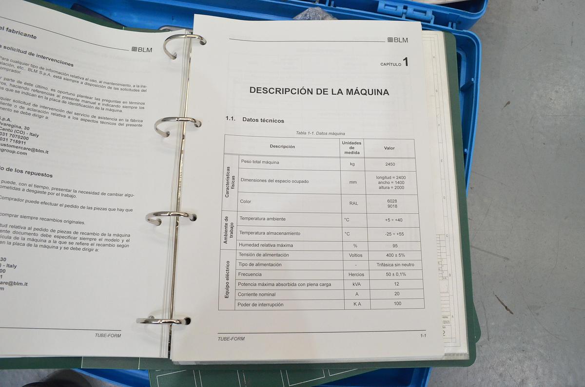 Usado Deformadora de tubos BLM modelo TUBE-FORM