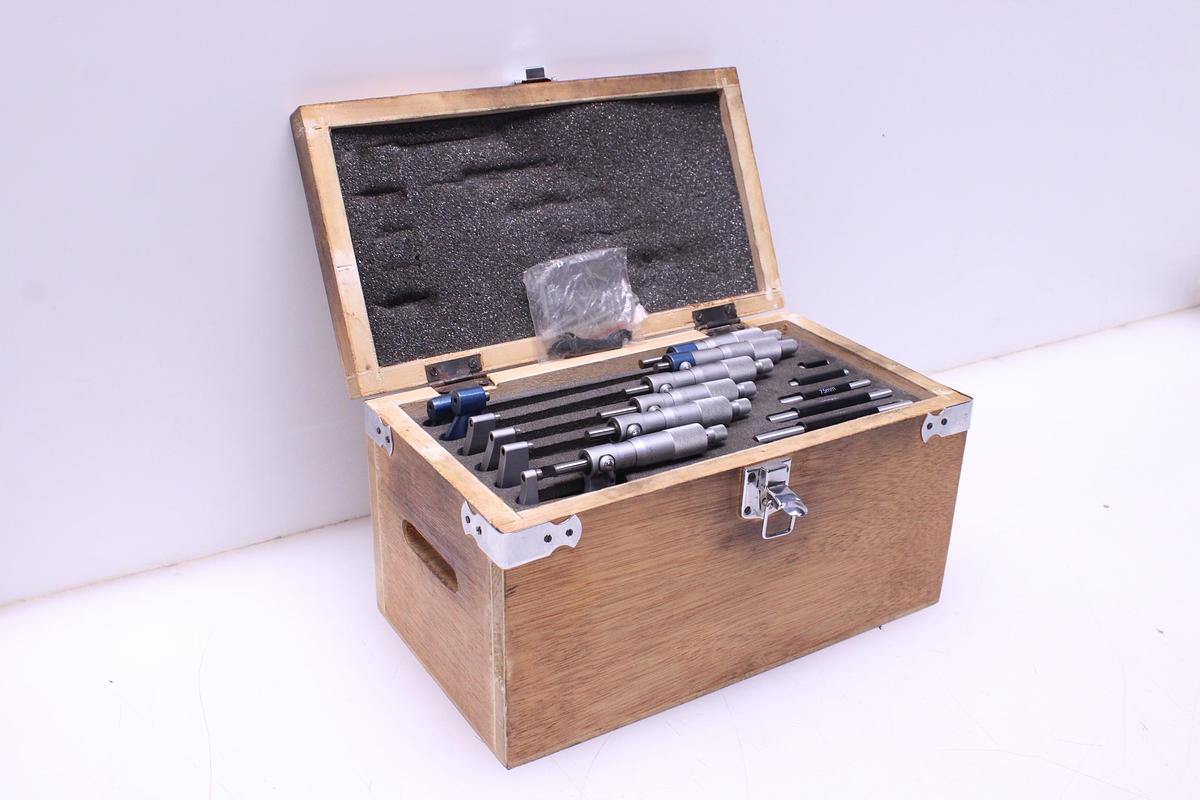 Usado Juego Micrometros Exteriores 0-150 mm