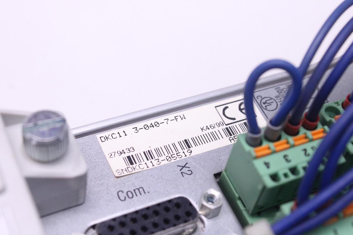 Usado Modulo Variador Frecuencia Rexroth Indramat DKC11 3-040-7-FW