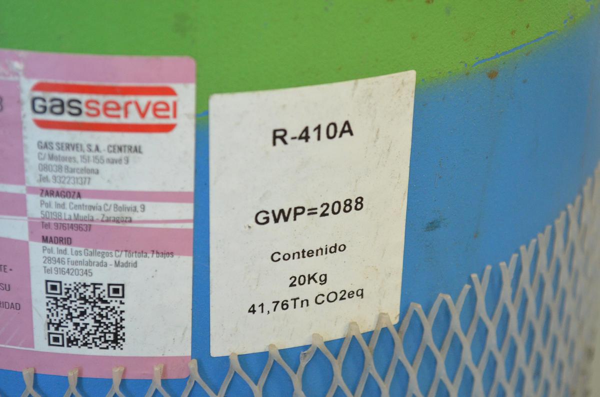 Usado Botella GAS R-410A