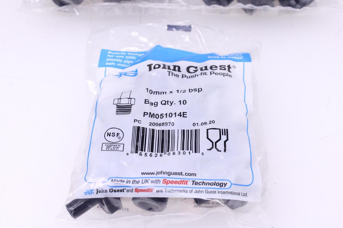 Usado Racores John Guest PM051014E 10mm - 30 Unidades