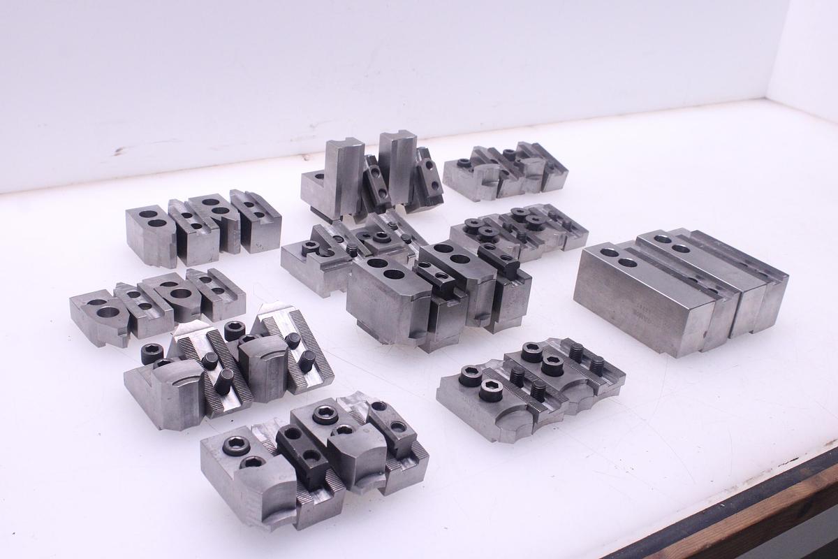 Usado Lote 11 Juegos de Garras 4 para Torno