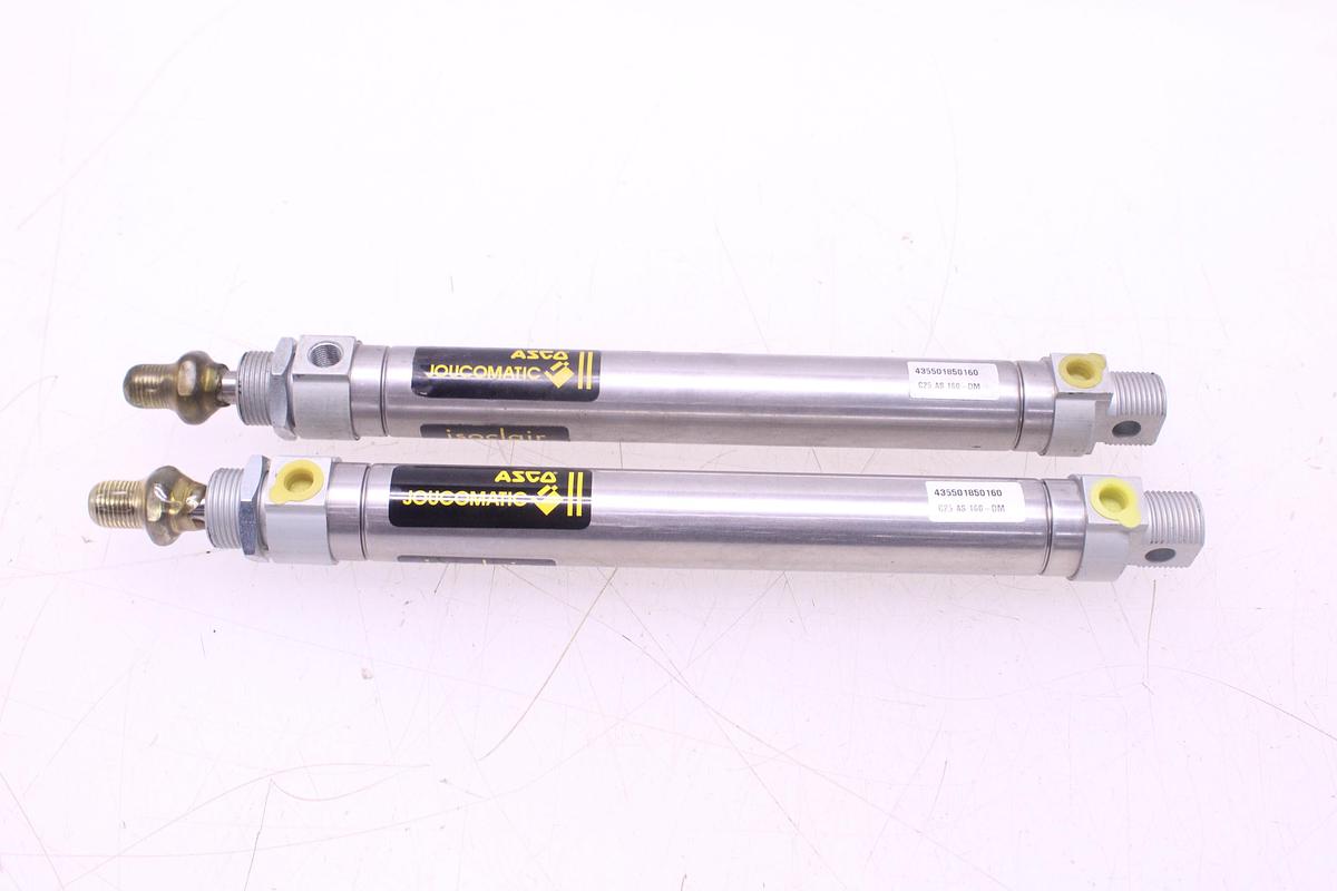 Usado Cilindro Neumatico JOUCOMATIC ISOCLAIR C25 AS 160-DM - 2 Unidades