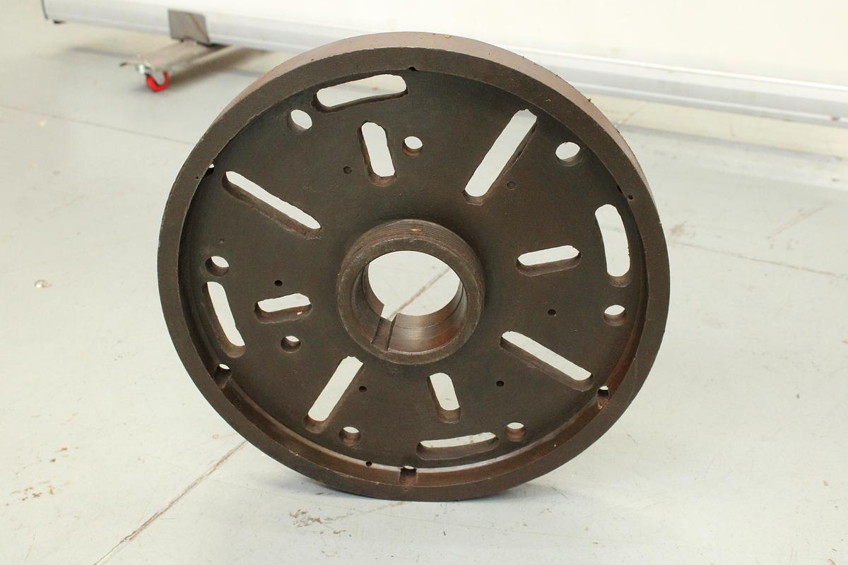 Usado Plato Plano para Torno 378 mm