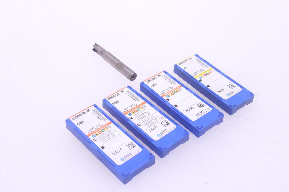 Usado Fresa y Plaquitas de Widia APMT0602