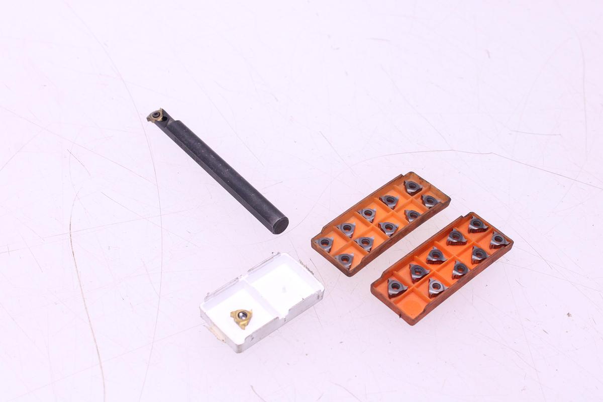 Usado Fresa 11 mm SECO SNR 0010 H11 + Widias 11NRA60
