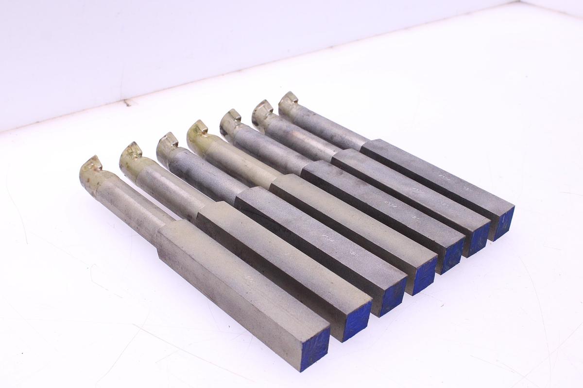 Usado Lote Cuchillas de Tornear Metal Duro 32x32 - 7 Unidades