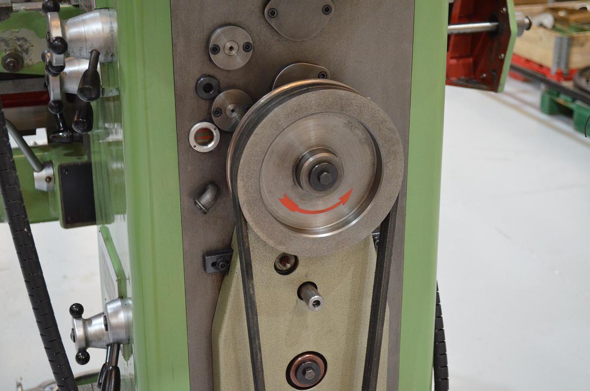 Usado Fresadora Thiel Duplex 159 con visualizador cotas