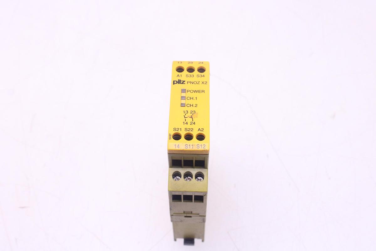 Usado Relé de Seguridad Pilz Pnoz X2 2S