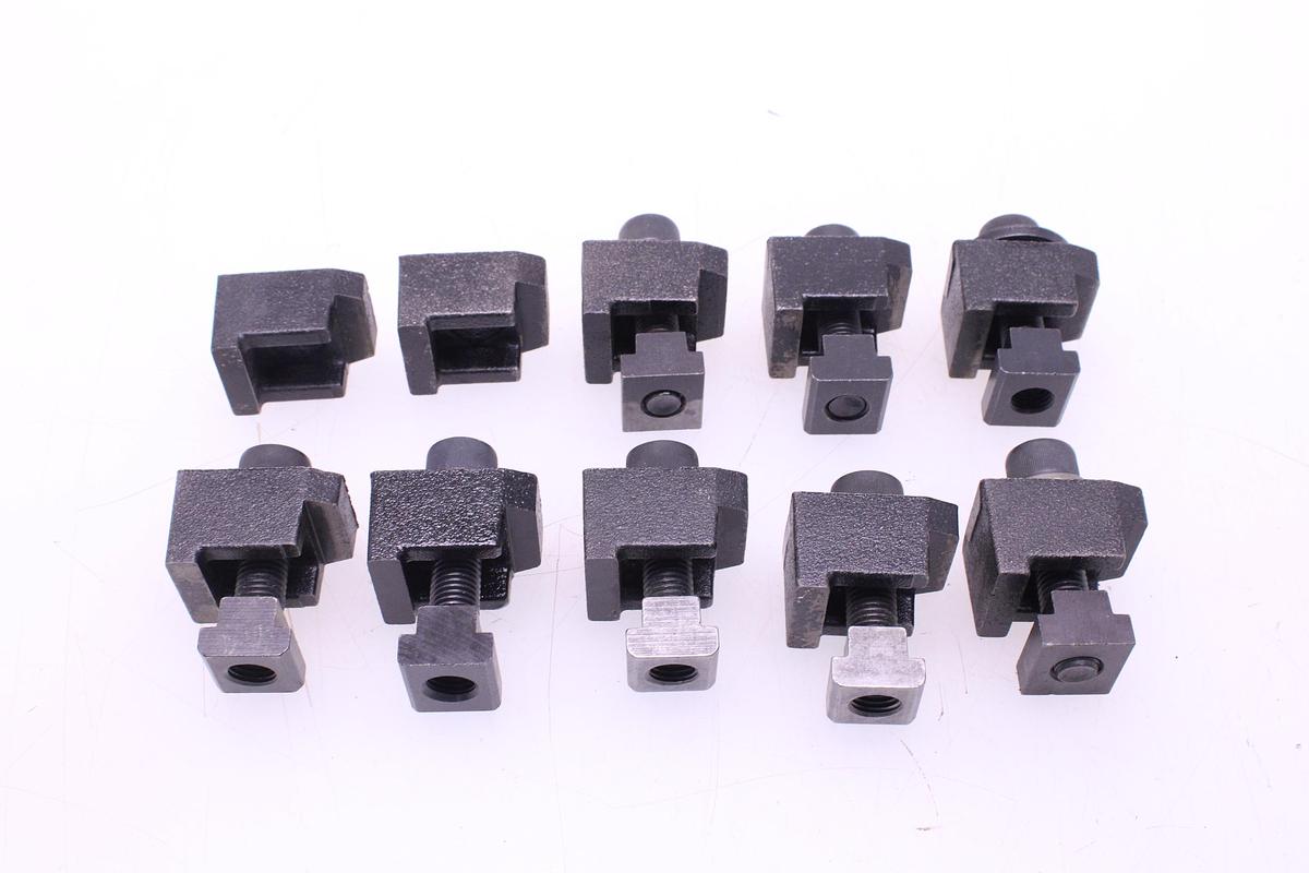 Usado Garras de Sujeción Ranura en T 18mm - 10 Unidades