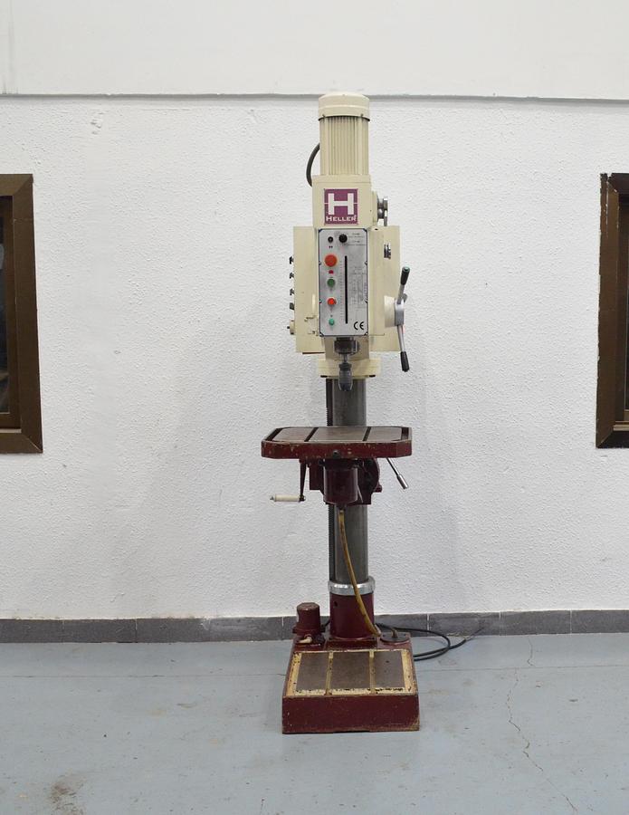 Usado Taladro columna engranajes Heller B-35E