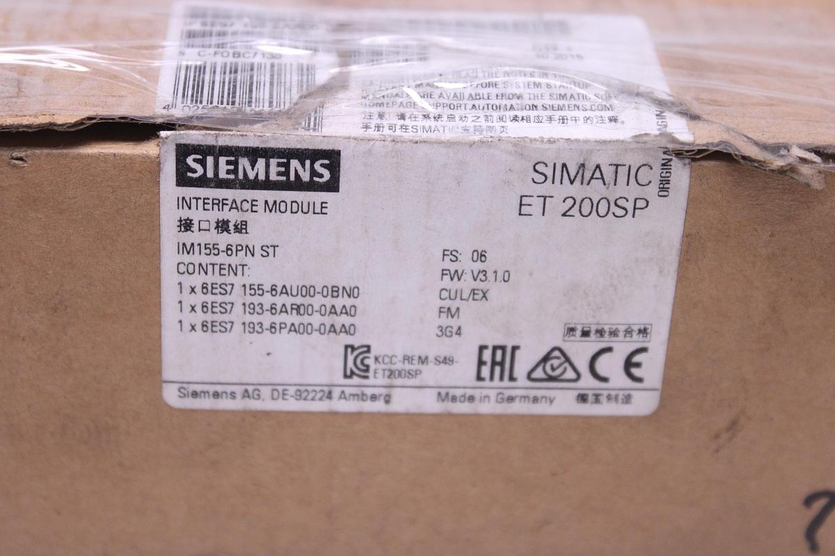 Usado Lote Modulo Interfaz SIEMENS IM155-6PN ST