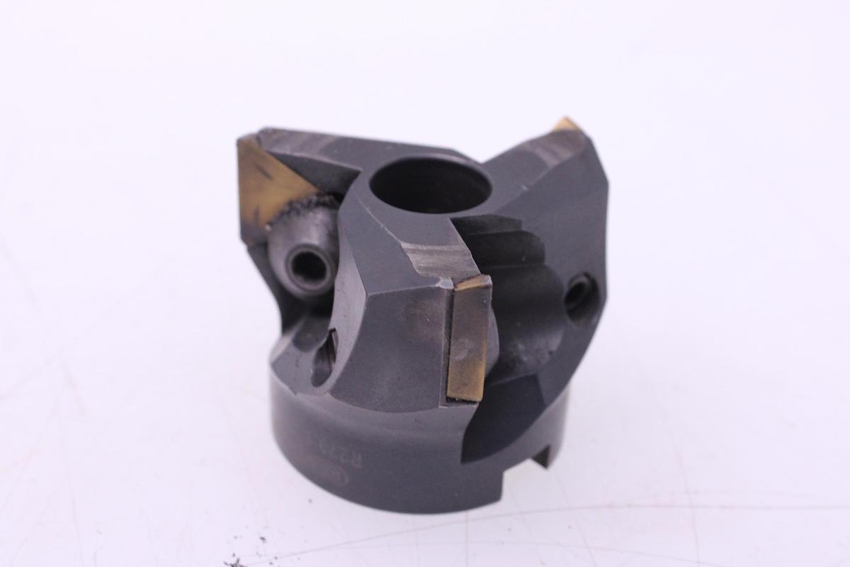 Usado Fresas Cono ISO40 SECO 220.47-0050 / R220.17-0063-22 + Widias TPKN / TPKR2204PDTR