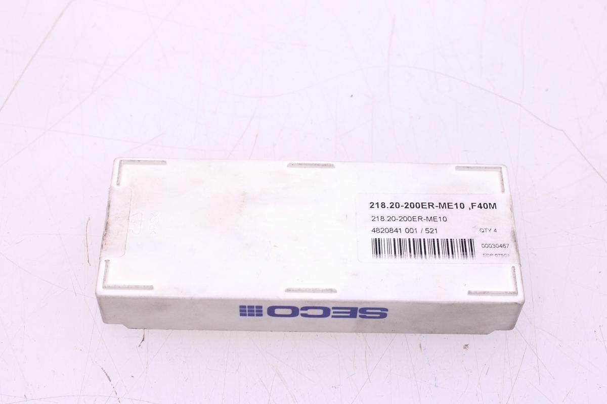 Usado Fresa Portaplaquitas SECO R218.20-3240.3S-60.100 + Widias 218.20-22ER-ME10