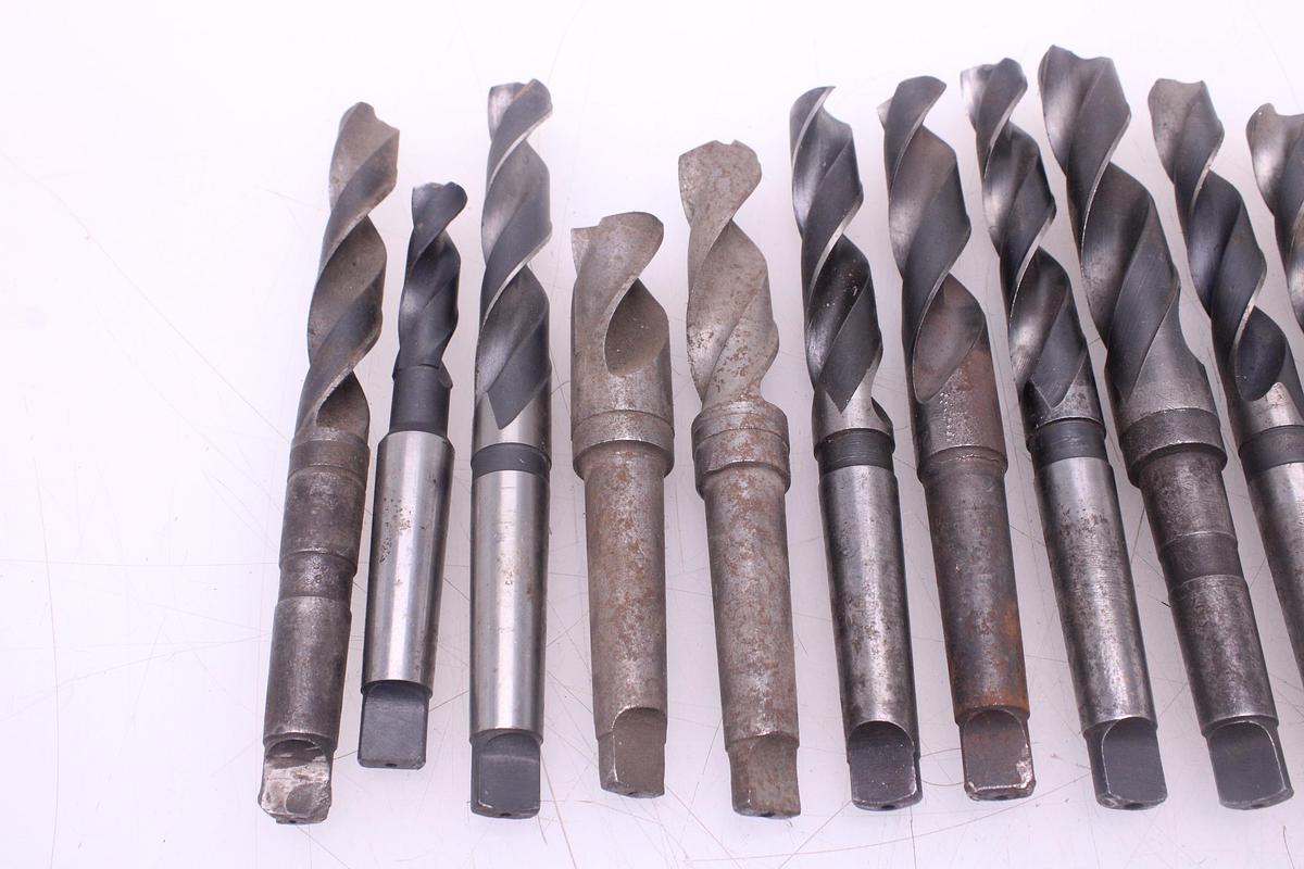 Usado 16 Brocas Taladro Mango Cónico Morse MT3