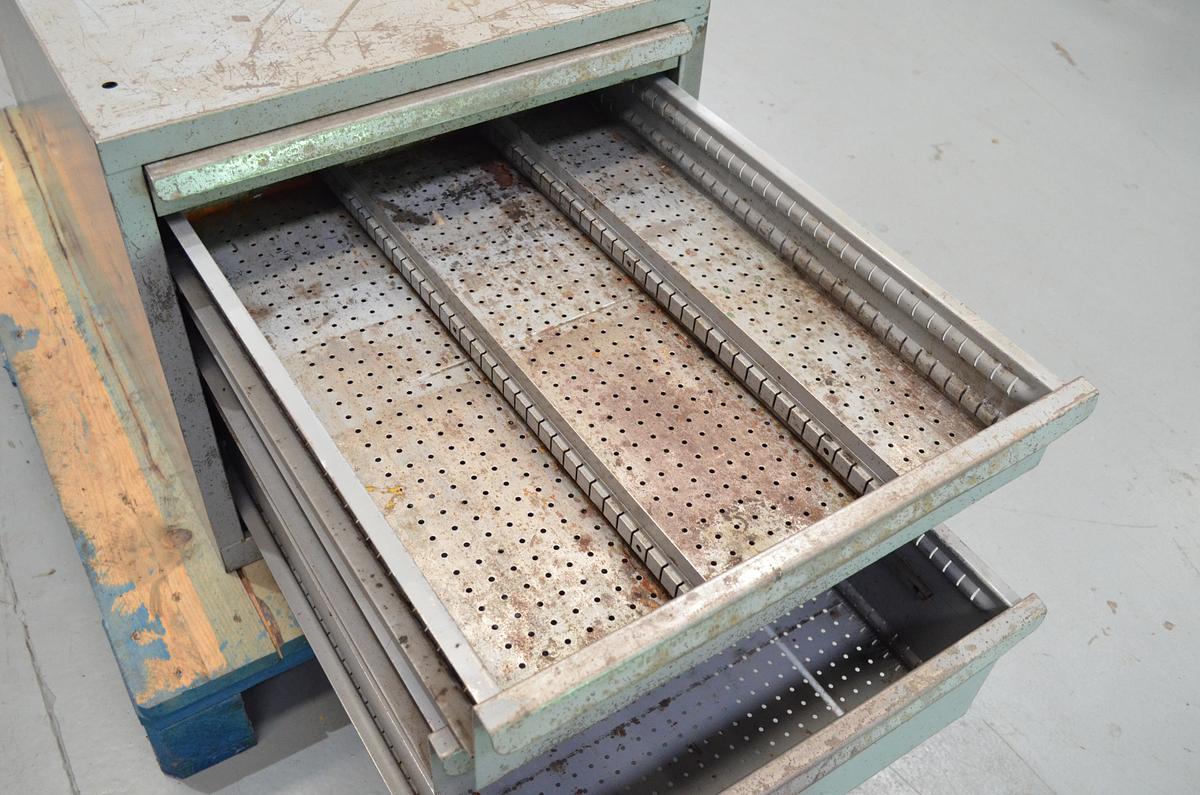 Usado Cajonera metálica 4 cajones 560x670x520(h)mm