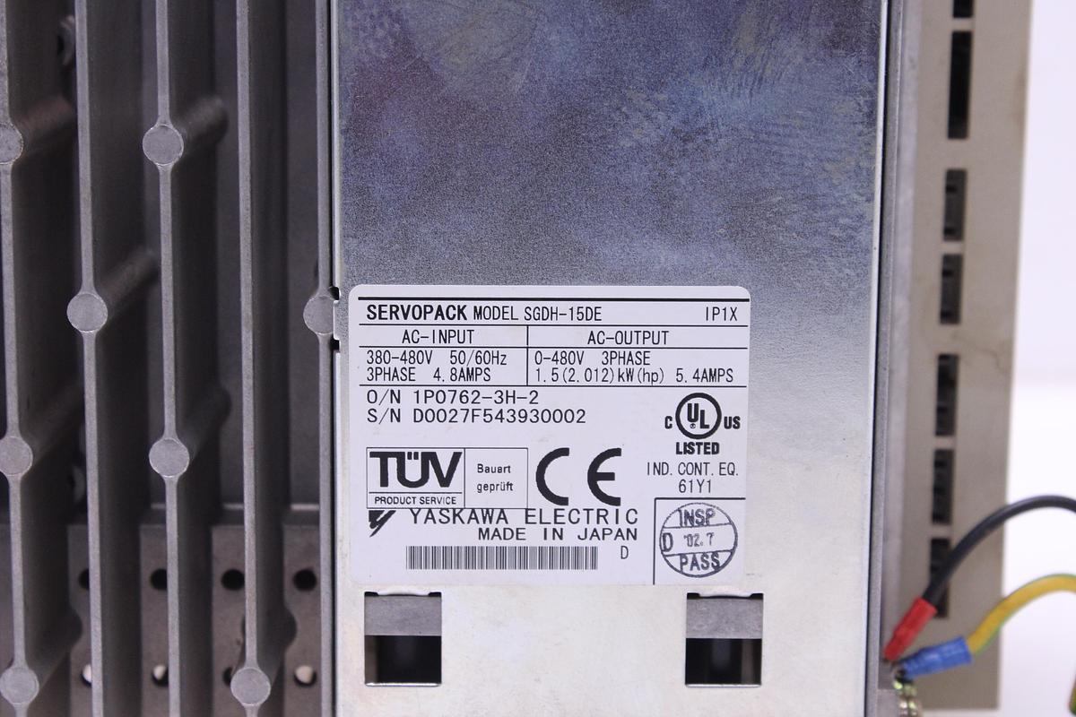 Usado Servodriver Yaskawa Electric SGDH-15DE - II