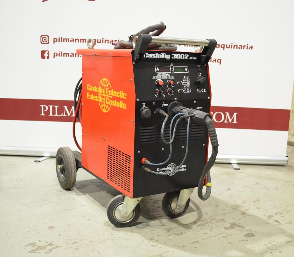 Usado Maquina soldar tig refrigerada Castolin Castotig 3002 ACDC