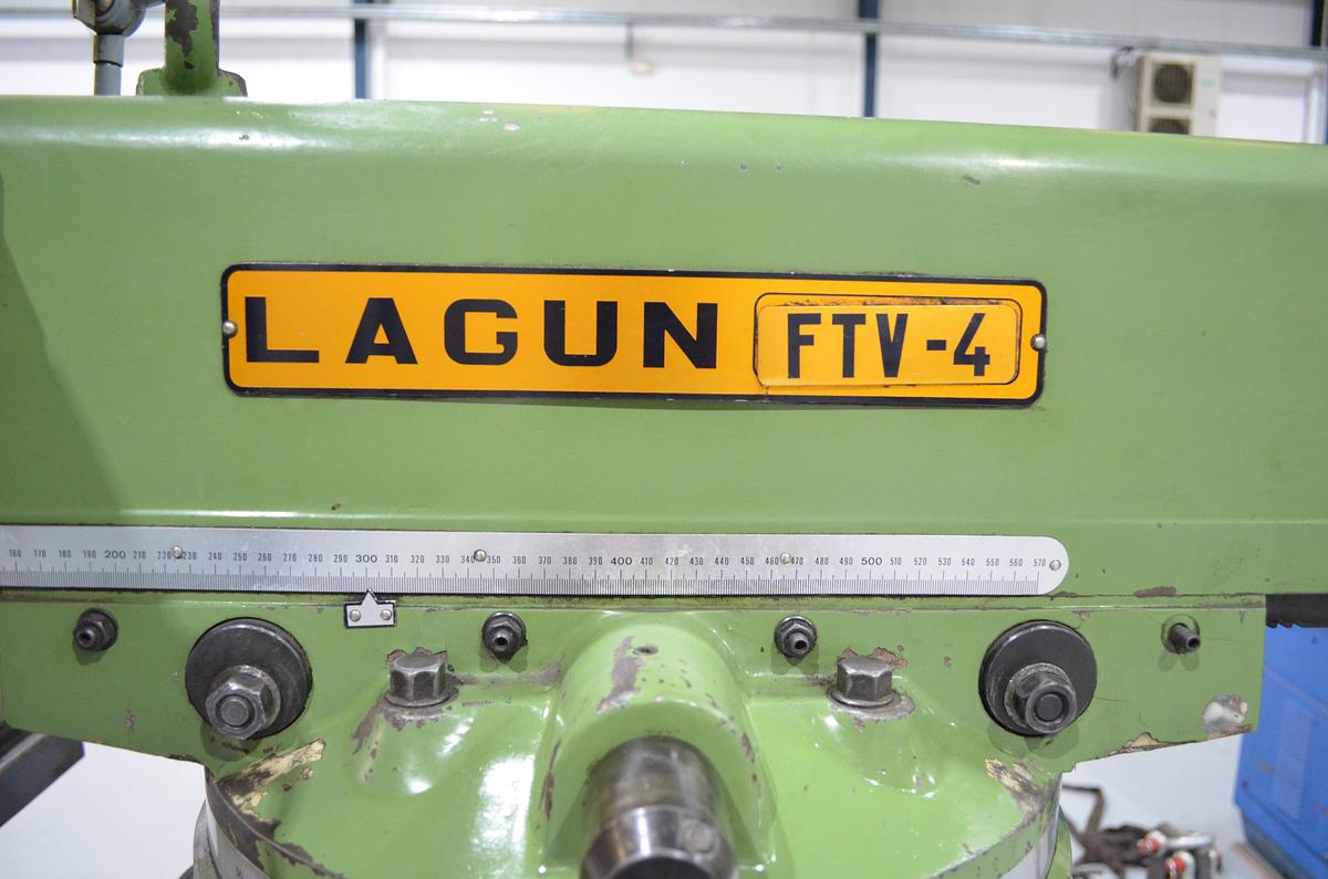 Usado Fresadora torreta Lagun FTV-4 visualizador Fagor X Y Z