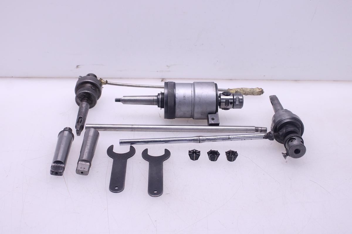 Usado Lote Cabezal Roscador Reversible - 3 Unidades