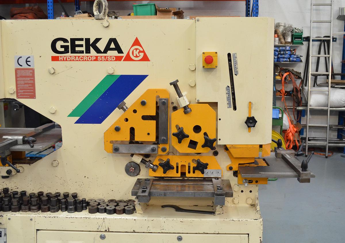Usado Punzonadora Geka Hydracrop 55 SD