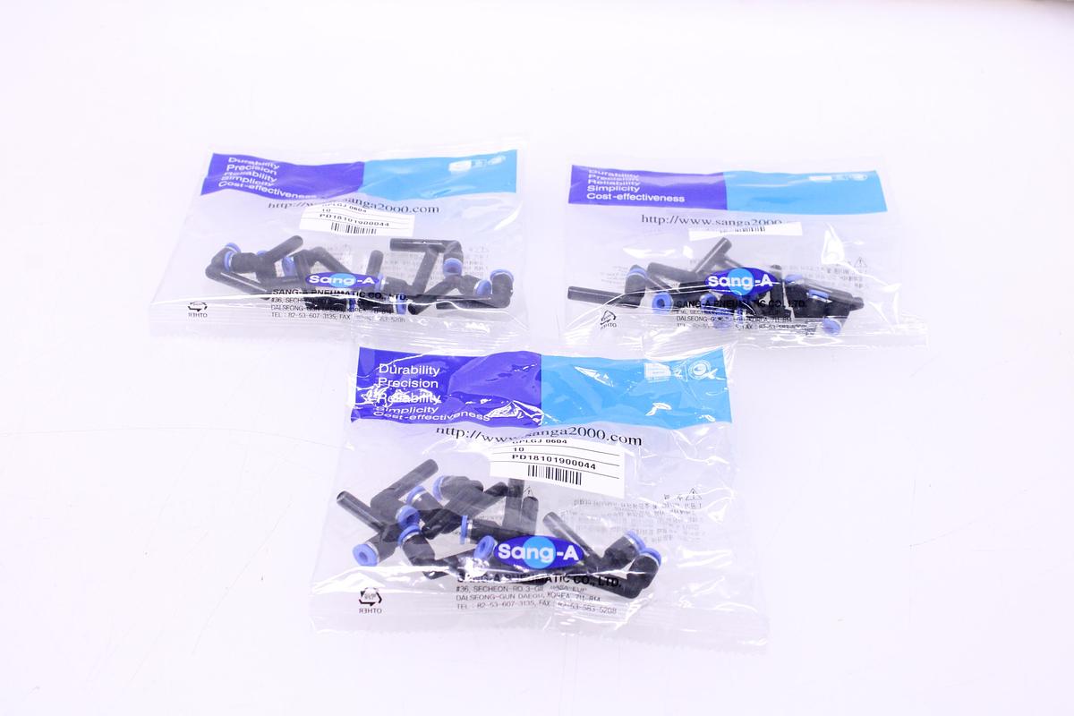 Usado Racores Codo Reductor M6-M4 - 30 Unidades Sang-A GPLGJ 0604