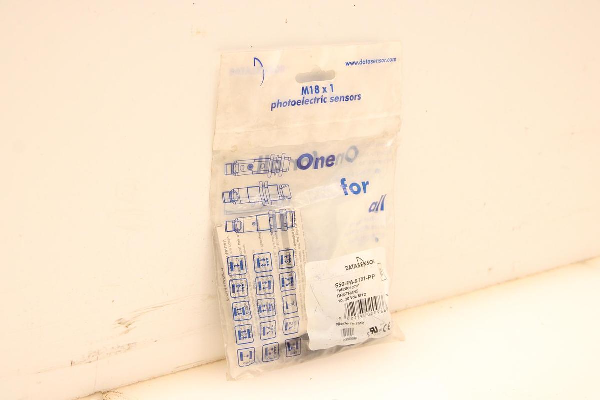 Usado Sensor Fotoeléctrico DATASENSOR S50-PA-5-T01-PP