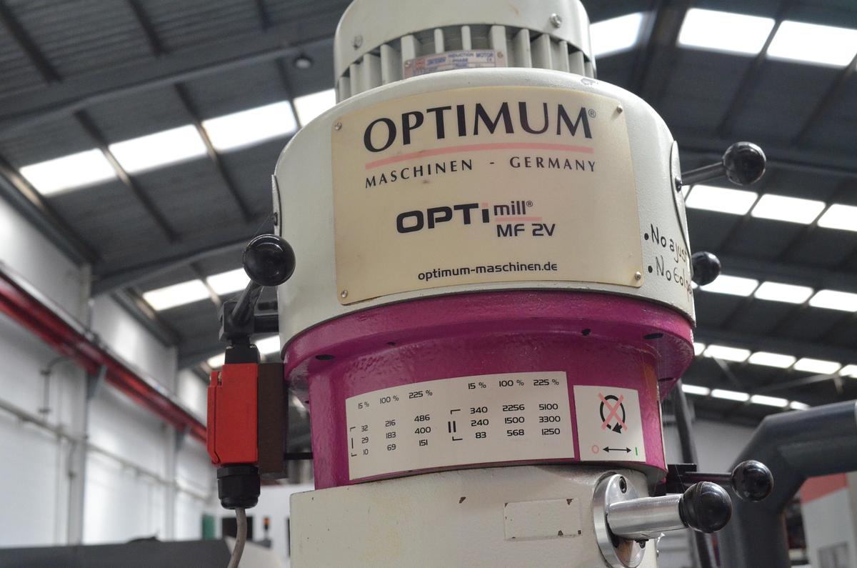 Usado Fresadora torreta Optimum Optimill MF 2V - 2018