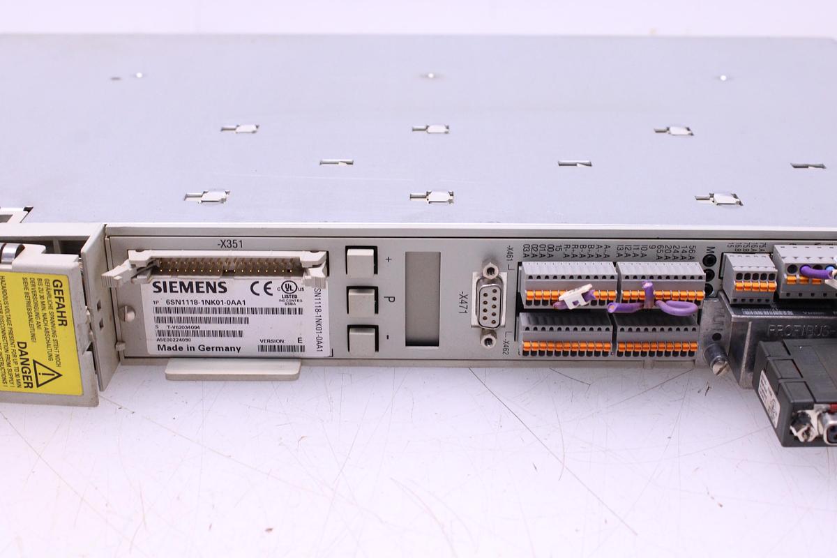 Usado Modulo de Potencia SIMODRIVE 611 Siemens 6SN1123-1AA00-0CA2