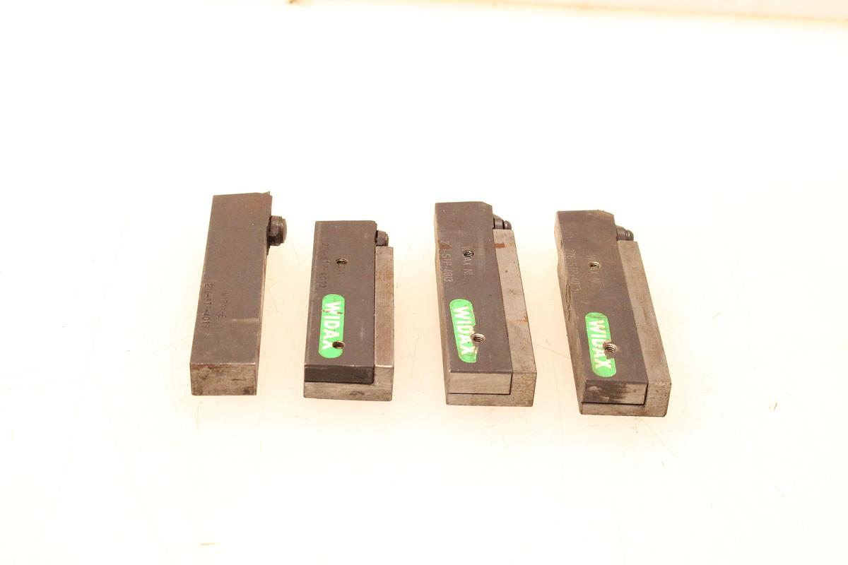 Usado Lote de Herramientas para Torneado WIDAX - 4 Unidades