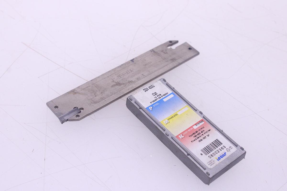 Usado Placa de Tronzado Iscar DO-GRIP DGFH-32-4 y Widias