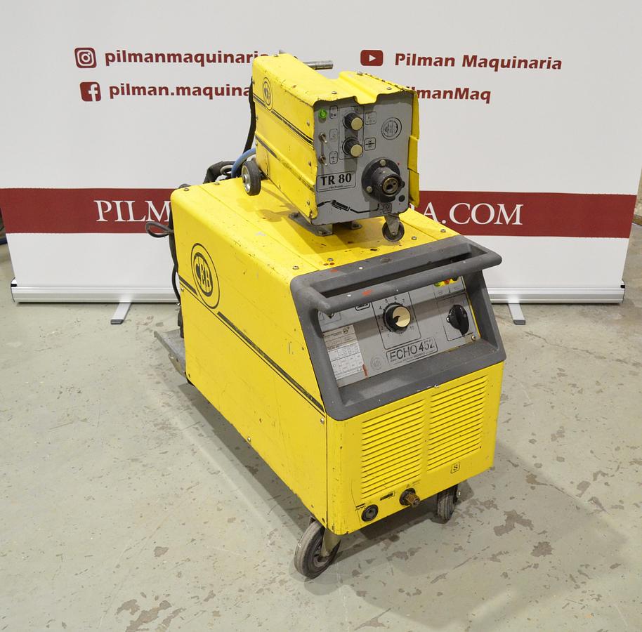 Usado Maquina soldar mig CEA ECHO 452 con devanadera TR 80 - 8m alargadera