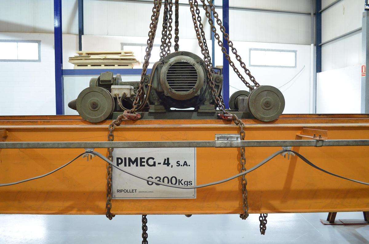 Usado Puente grúa Pimeg-4 6.3tn - 10m e.p