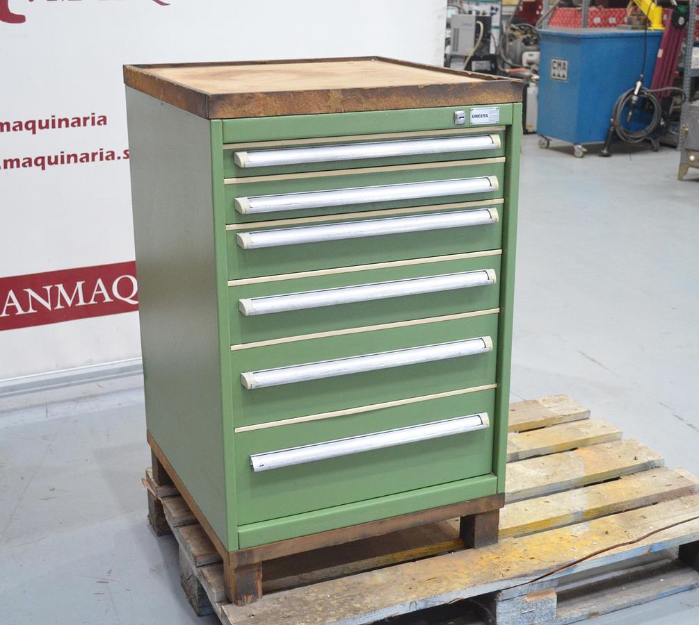 Usado Armario metalico con cajones UNCETA 600x620x960(h)mm