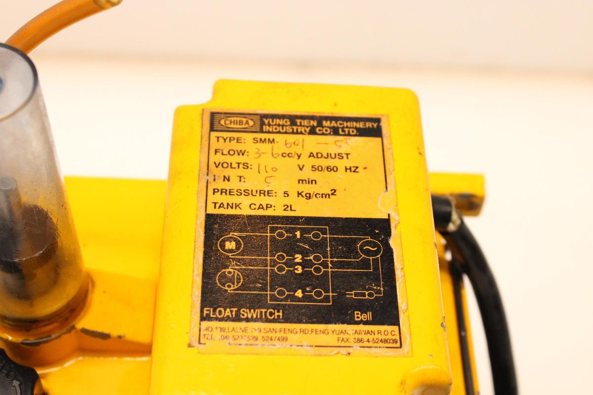 Usado Bomba Lubricante Aceite CHIBA SMM-601-55