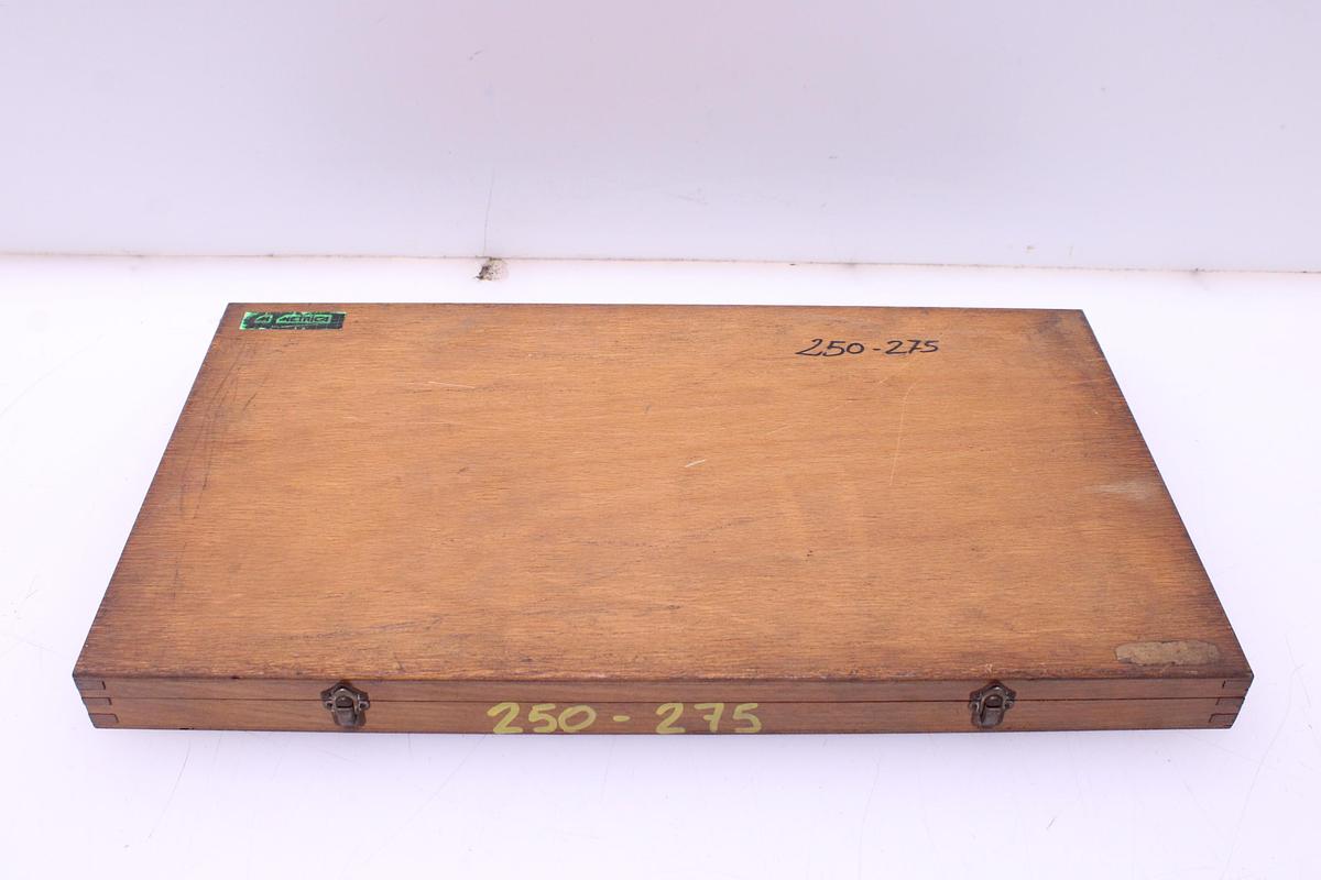 Usado Kit Micrómetros Exteriores Métrica 200 - 275 mm