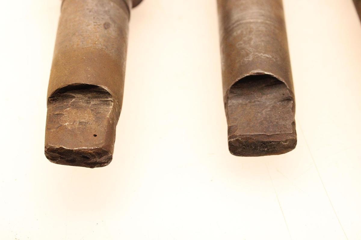 Usado 9 Brocas Mango Cónico MT5 - 50 hasta 72 mm