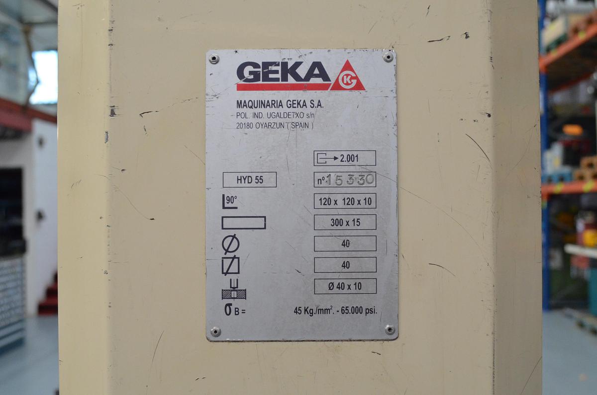 Usado Punzonadora Geka Hydracrop 55 SD