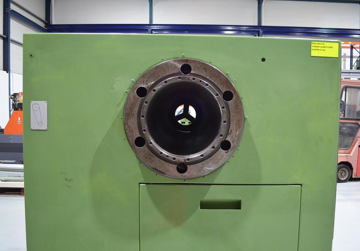Usado Torno Gurutzpe Super AT 8000-600 - 8m 1200 volteo