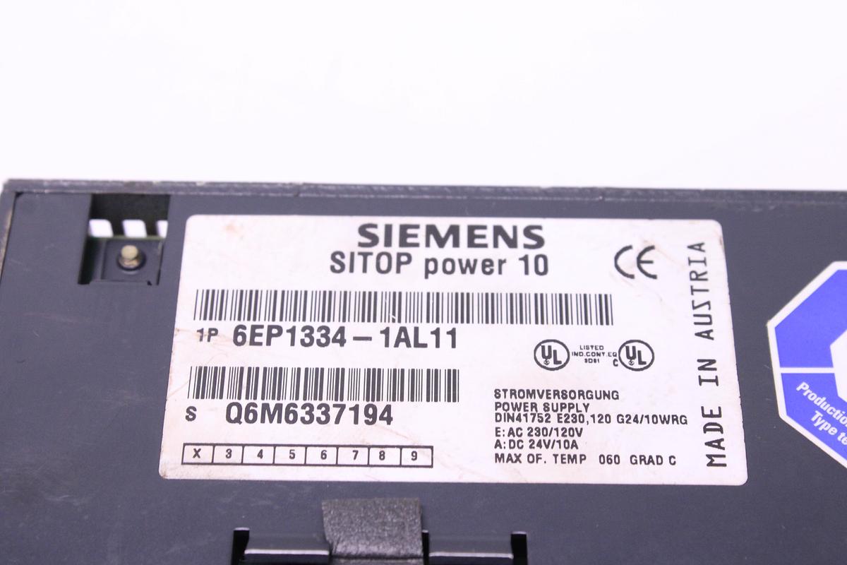 Usado Modulo Fuente de Alimentacion SIEMENS SITOP Power10 6EP1334-1AL11