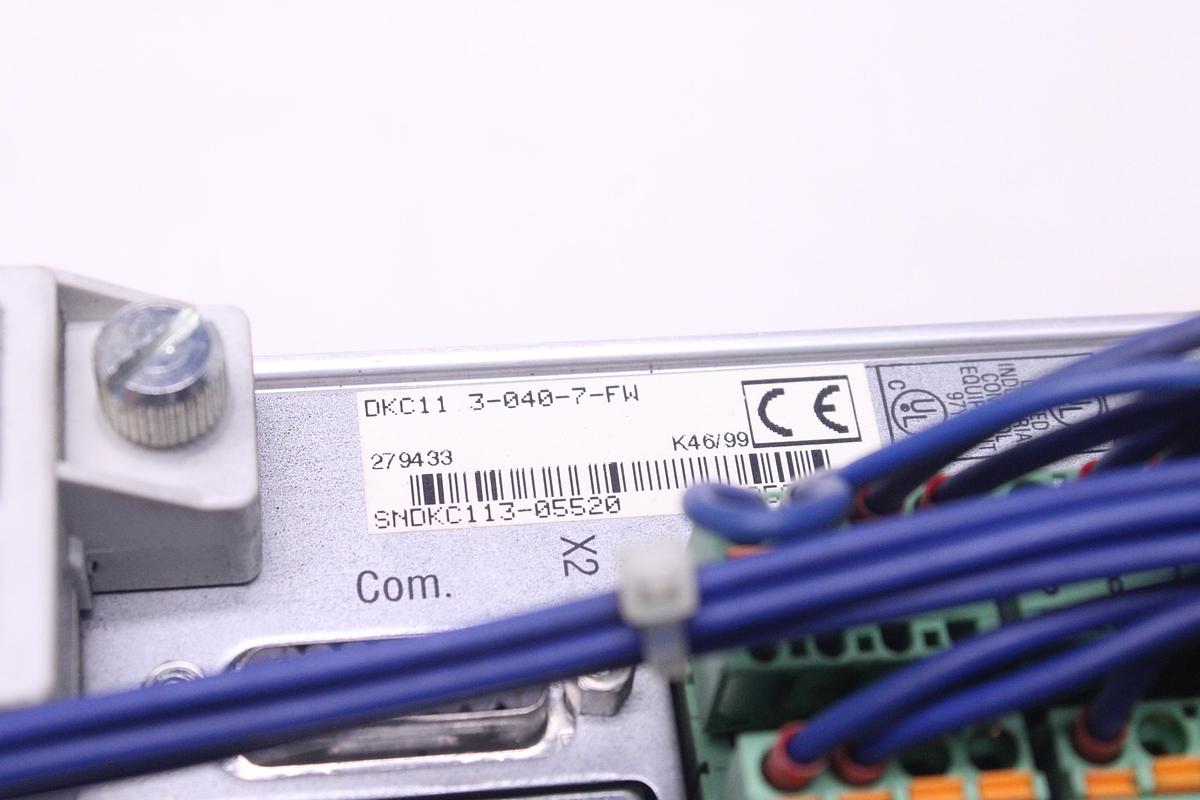 Usado Modulo Variador Frecuencia Rexroth Indramat DKC11 3-040-7-FW